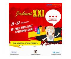 Jakartanotebook.com - Jaknot XXI - Belanja Puas Saat Kantong Lemas